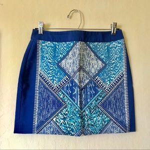 H&M Geometric Mini Skirt